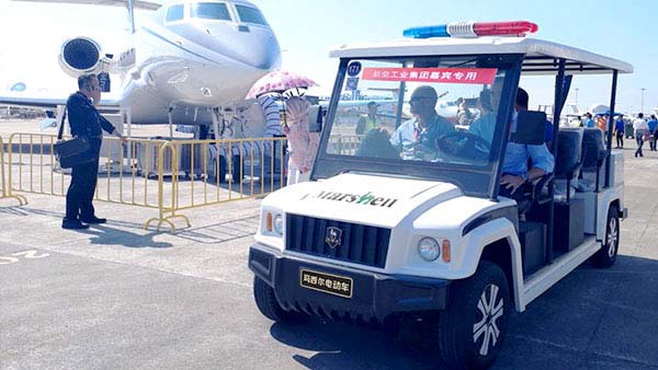 瑪西爾警用巡邏車北京大興國際機(jī)場正式投運